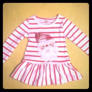 Baby Christmas Dress or Ruffled Top